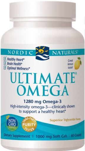 Ultimate Omega Lemon 60 Cápsulas