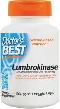Lumbrokinase 20 mg 60 C&aacute;psulas