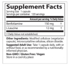 Benfotiamine with BenfoPure 150 mg 120 C&aacute;psulas