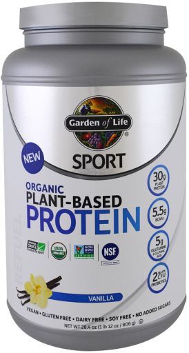 Proteína Baseada em Plantas Orgânicas de Baunilha 806 g