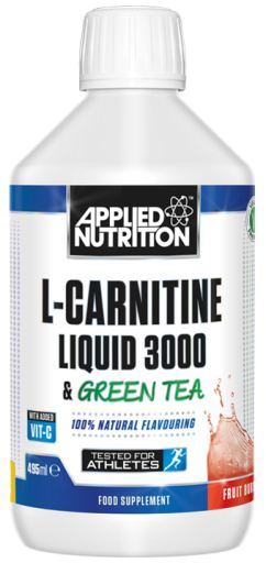 L-Carnitina Líquido 3000 e Chá Verde Aour Maçã 495 ml