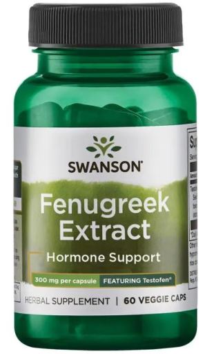 Testofen Fenugreek Extract 300 mg 60 Cápsula