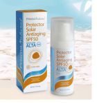 Protetor solar facial antienvelhecimento Spf 50 de 50 ml