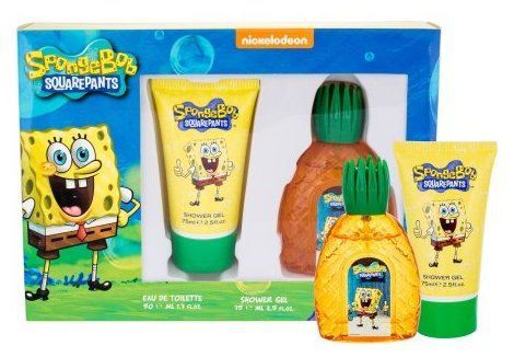 Eau de Toilette Spongebob Spray 50 ml Conjunto 2 Pe&ccedil;as