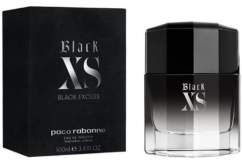 Eau de Toilette Black Xs spray para ele 100 ml