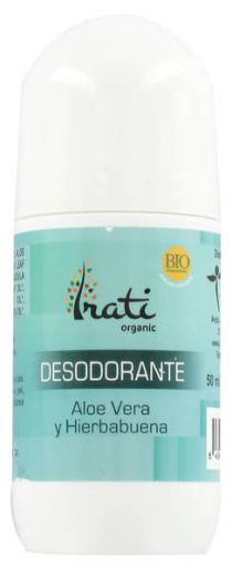 Desodorante de Aloe Vera com Hortelã em Roll on