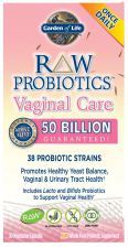 Probiotics Raw Vaginal Care 30 cápsulas vegetais