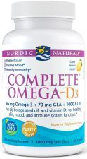 Gel Omega D3 Lim&atilde;o Completo 60