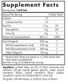 DHA, 830 mg Morango 180 cápsulas