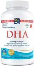 DHA, 830 mg Morango 180 cápsulas