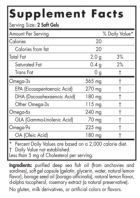 Omega Woman 500 mg Omega-3 120 c&aacute;psulas