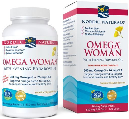 Omega Woman 500 mg Omega-3 120 c&aacute;psulas