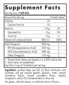 DHA pré-natal 830 mg 90 cápsulas sem sabor