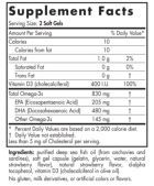 DHA 830 mg Omega-3 Morango 90 Cápsulas
