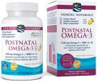 Omega-3 1120 mg pós-natal Lemon 60 Softgels