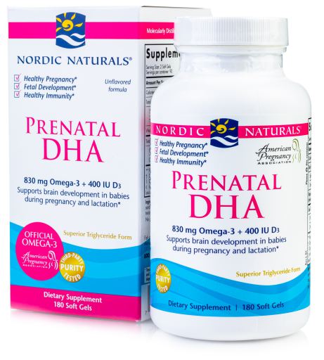 Pré-natal DHA 830 mg Omega 3 180 Cápsulas