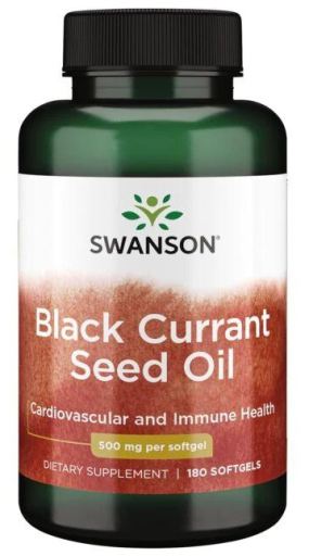 Black Currant Seed Oil 500 mg 180 Cápsulas moles