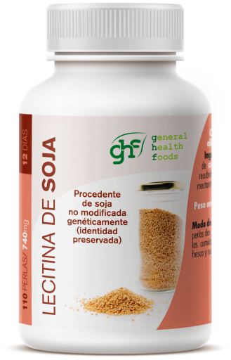 Lecitina de soja 110 pérolas 740 mg