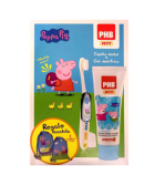 Pack petit peppa gel de porco 75 ml + Escova + Presente