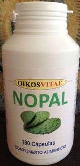 Nopal 180 c&aacute;psulas 500 mg