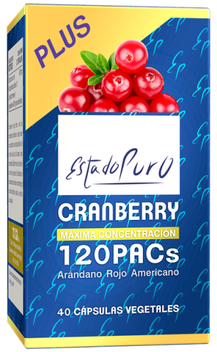 Tongil Cranberry 120 PACs 40 C&aacute;psulas Vegetais