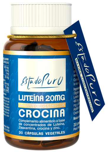 Tongil Lute&iacute;na 20 mg Crocin 30 C&aacute;psulas