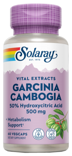 Solaray Garcinia Cambogia 500mg 60 c&aacute;psulas vegetais