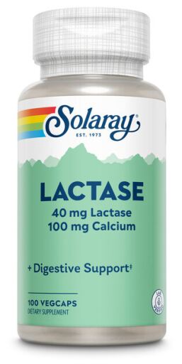 Lactase 40 mg 100 C&aacute;psulas Vegetais