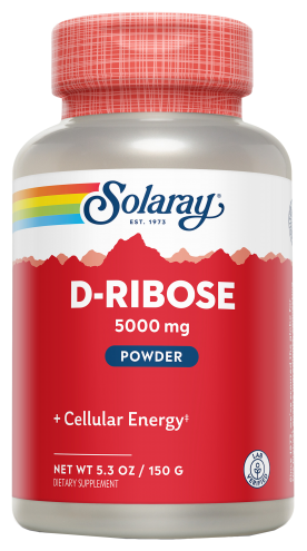 Solaray D-Ribose em p&oacute; 5000mg 150g