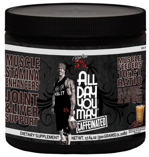 Caffeinated AllDayYouMay Vanilla Caf&eacute; Gelado 500 gr