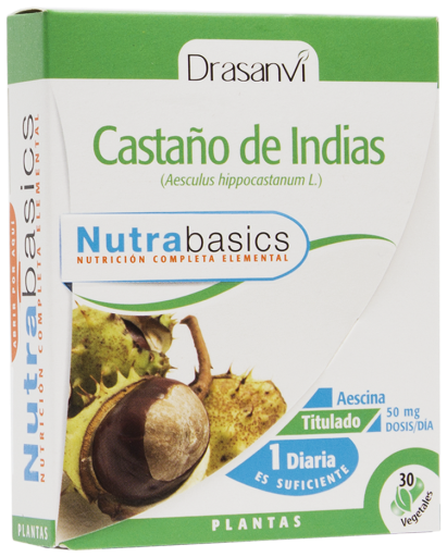 Castanha da &Iacute;ndia 30 C&aacute;psulas Nutrab&aacute;sicas