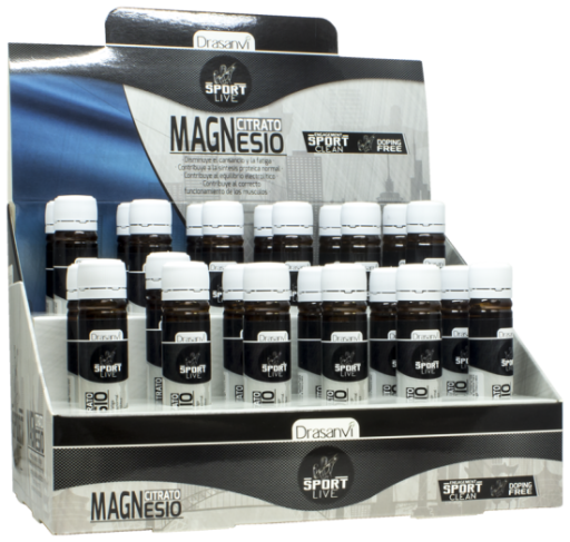 Drasanvi Frasco de magn&eacute;sio 25ml Sport Live