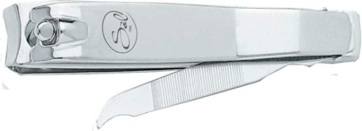 Cortador de unhas com lima de 8 cm