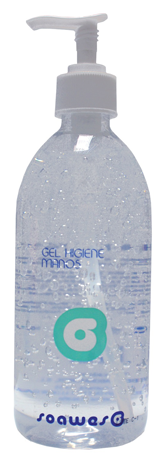 Gel para m&atilde;os com Doseador 500 ml