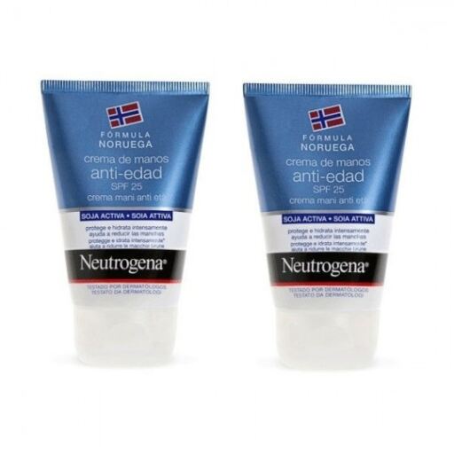 Duplo creme anti-envelhecimento para as m&atilde;os spf 25