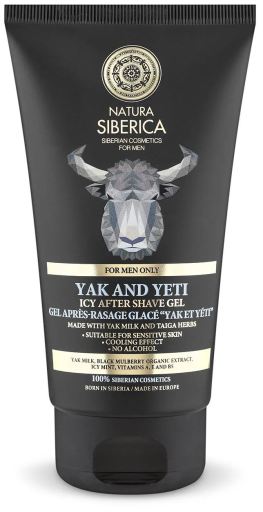 Somente para homens Yak e Yeti Aftershave Gel 150 ml