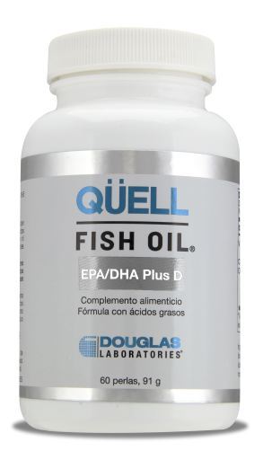 &Oacute;leo de Peixe Q&uuml;ell Rico Epa / Dha + Vit D3 60 P&eacute;rolas