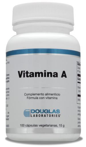 Vitamina A 4000 IU 100 cápsulas vegetarianas