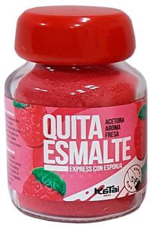 Acetona desmaquilhante Aroma Morango 75 ml