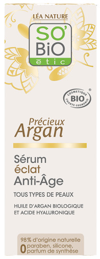 Pr&eacute;cieux Argan S&eacute;rum Iluminador Anti Idade 30 ml