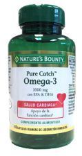 Omega-3 Pure Catch &Oacute;leo de peixe 1000 mg 60 c&aacute;psulas