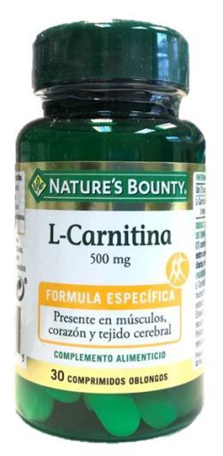 L-Carnitina 500 mg 30 comprimidos