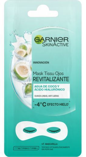 M&aacute;scara de tecido revitalizante para contorno de olhos Skin Active