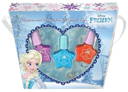 Conjunto de tratamento de unhas Frozen Sisters &amp; Snowflake