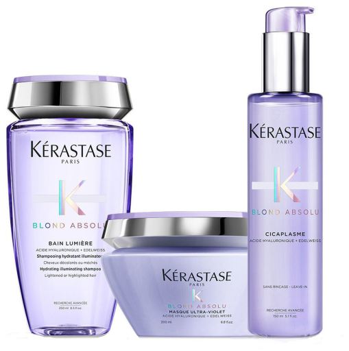 Conjunto de presentes Blond Absolu Lumi&egrave;re 3 pe&ccedil;as