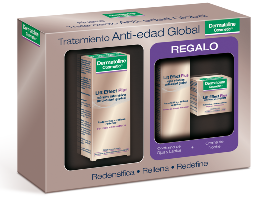 Efeito Pack Lift mais soro intensivo + Contorno e mini noite Livre{