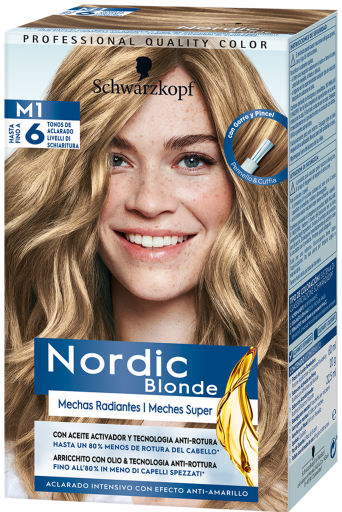 Nordic Blonde M1 Destaques Radiantes 155 ml