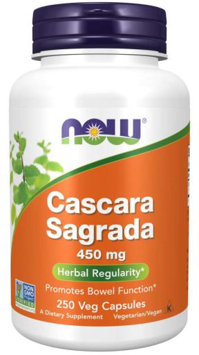 Cascara Sagrada 450 mg cápsulas vegetais