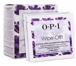 Embalagem de papel para remo&ccedil;&atilde;o de esmaltes 10 unidades