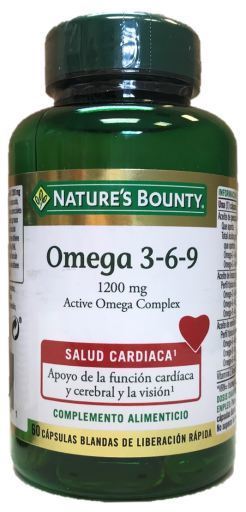 Omega 3-6-9 Active Omega Complex 60 c&aacute;psulas